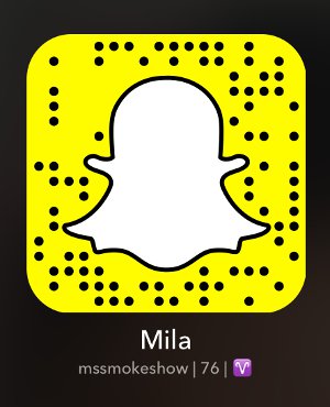 Mila's snapchat